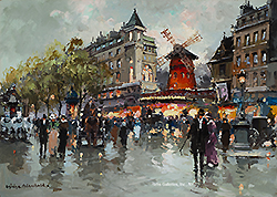 Paris - Moulin Rouge - Antoine Blanchard