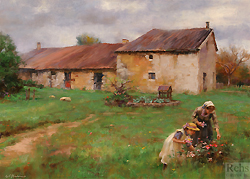 Early Spring, Old Brittany Farm