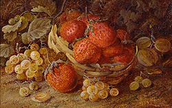 Strawberry Basket with Whitecurrant - Vincent Clare